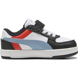 Puma Caven 2.0 Παιδικά Sneakers Λευκά Μαύρα Κόκκινα Γαλάζια 394463-17