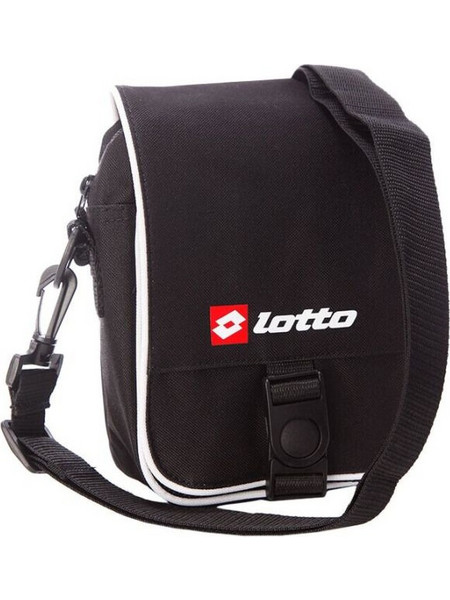 Lotto Ανδρική Τσάντα Ώμου / Χιαστί Μαύρη