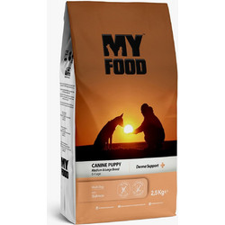 Myfood Puppy Medium & Large Breed Derma Support with 2.5kg