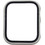 Naxius Πλαστική Θήκη Tempered Glass για Apple Watch 7 / 8 / 9 41mm Λευκή
