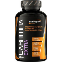 EthicSport Carnitina Extra Συμπλήρωμα Διατροφής με Καρνιτίνη 1500mg 120 Κάψουλες