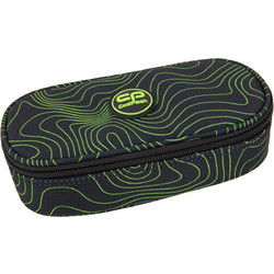 CoolPack Campus Nephrite Κασετίνα Μαύρη Lime F062898