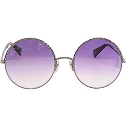 Marc Jacobs MARC169S GHPIC Γυναικεία Γυαλιά Ηλίου Στρογγυλά Μεταλλικά Ασημί με Μωβ Φακό