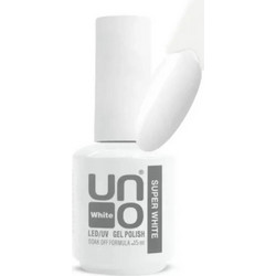 Uno Super White Ημιμόνιμο Βερνίκι Νυχιών 15ml