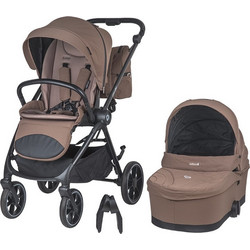 Smart Baby Coccolle Serry Καρότσι Μωρού 2 σε 1 Light Taupe