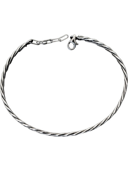 Emmanuela handcrafted For You Ανδρικό Βραχιόλι Βέργα από Ασήμι 925 3048