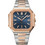 Patek Philippe Ανδρικό Ρολόι Χρονογράφος με Ασημί Δερμάτινο Λουράκι 5821/1AR-001