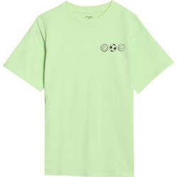 4F Παιδικό T-Shirt Κοντομάνικο Πράσινο Mint 4FJRSS25TTSHM2640-45S