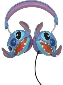 Lexibook Disney Stitch HP015D Ενσύρματα Παιδικά Ακουστικά On Ear Πολύχρωμα