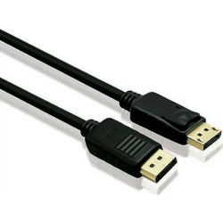 Standard Καλώδιο DisplayPort 1.2 to DisplayPort Male 3m Black S3687-10