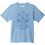 Columbia Παιδικό T-Shirt Κοντομάνικο Γαλάζιο 1989781-431