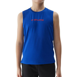 4F Παιδικό T-Shirt Αμάνικο Royal Blue 4FJWSS25TFTSM1211-36S