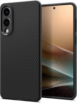Spigen Liquid Air Back Cover Matte Black (Samsung Galaxy S25 Edge)