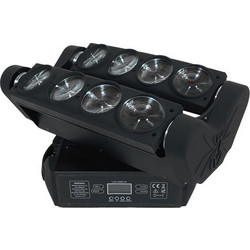 Globostar 51128 Φωτορυθμικό Προβολέας Beam LED DMX με Ρομποτική Κεφαλή RGBW