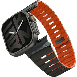 SKINARMA Gemini Λουράκι Σιλικόνης Sienna (Apple Watch 44 / 45 / 46 / 49mm)