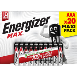 Energizer Max AAA 20τμχ