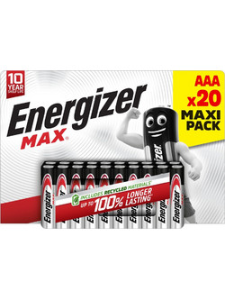 Energizer Max AAA 20τμχ