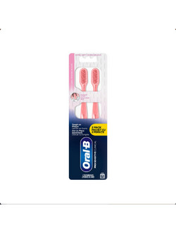 Oral-B Pro-Sensitive Clinical Gentle Clean Extra Soft Οδοντόβουρτσες 2τμχ Κοραλί