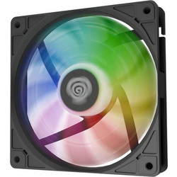 Genesis Oxal 120 Case Fan 120mm ARGB με Σύνδεση 3-Pin Black