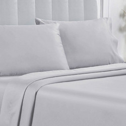 WhiteEgg Σεντόνι Μονό με Λάστιχο 110x200+35 BA169-4 Light Grey