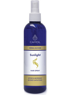 Zarbis Camoil Sunlight Σπρέι Μαλλιών για Λάμψη 200ml