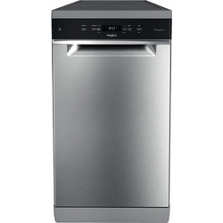 Whirlpool WH6FC11BS7A0X Ελεύθερο Πλυντήριο Πιάτων για 11 Σερβίτσια 45cm Inox