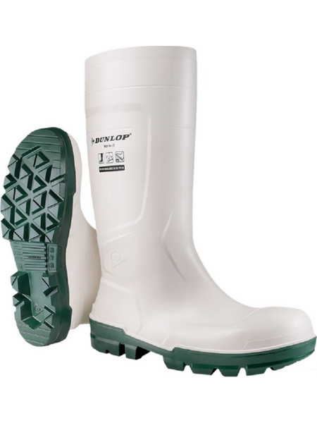 Dunlop Work It Γαλότσες Ασφαλείας Γονάτου Λευκές 06300068