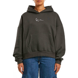 Karl Kani Γυναικείο Φούτερ Oversized με Κουκούλα & Τσέπες Ανθρακί KW244-005-1
