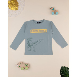 Prenatal Jurassic World Παιδικό T-Shirt Μακρυμάνικο Μπλε 1456078