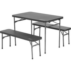 Coleman Pack Away Σετ Πτυσσόμενο Τραπέζι με 2 Σκαμπό 2199746