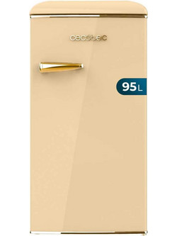 Cecotec CEC-00259 Retro Μονόπορτο Ψυγείο 95lt Μπεζ