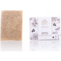 Naucrate Grapefruit & Black Coffee Χειροποίητο Σαπούνι 110gr