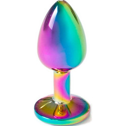 Secret Play Metal Rainbow Πρωκτική Σφήνα 7cm D-234740