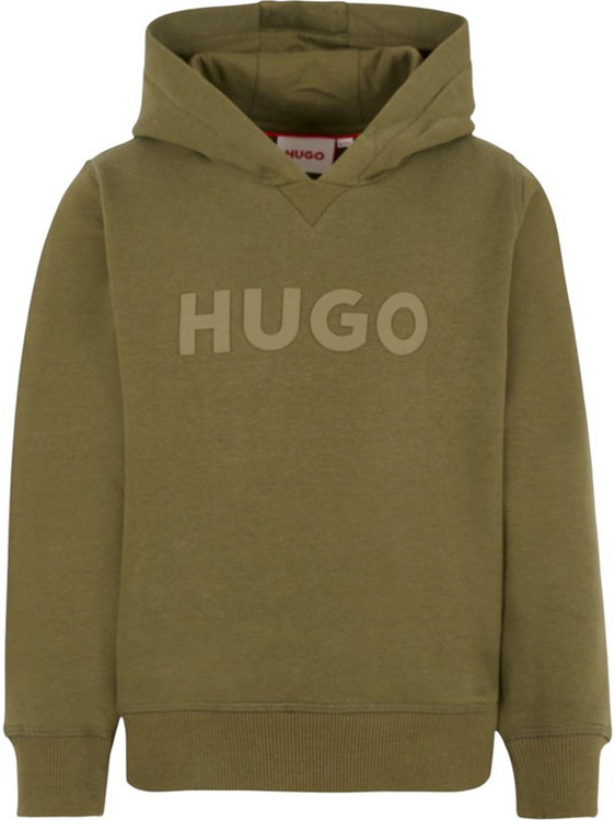 Hugo Boss Παιδικό Φούτερ με Κουκούλα Χακί G00446-65F
