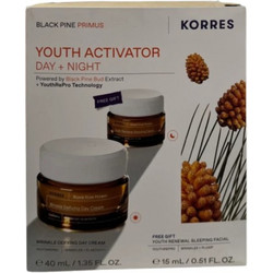 Korres Black Pine Primus Youth Activator Day & Night Set