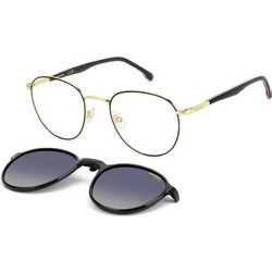 Carrera CA368C OIT Ανδρικός Σκελετός Γυαλιών Οράσεως με Clip-On Μεταλλικός Χρυσός Μαύρος