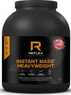 Reflex Nutrition Instant Mass HeavyWeight Vanilla Ice Cream Πρωτεΐνη Ορού Γάλακτος Όγκου 2kg