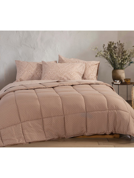 Nef-Nef Πάπλωμα Υπέρδιπλο Microfiber 220x240 Colorfull Taupe