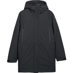 4F Γυναικείο Μπουφάν Χειμωνιάτικο Softshell Μακρύ Μαύρο 4FWAW25TTJAF0786-20S
