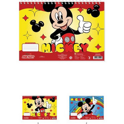 Disney Mickey Mouse Διάφορα Σχέδια Μπλοκ Ζωγραφικής A4 30 Φύλλων 565004
