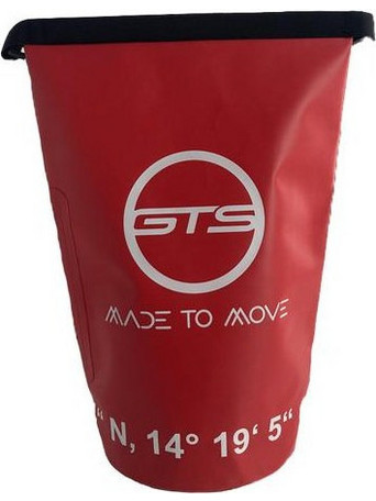 GTS 951931 Στεγανός Σάκος 15lt Κόκκινος