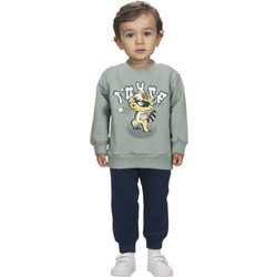 Joyce Παιδικό Σετ Φόρμας Πράσινο Mint Navy Μπλε 2562119