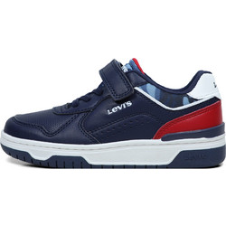 Levi's Παιδικά Sneakers Navy Μπλε Κόκκινα VDER0030S-0789