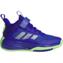 Adidas Ownthegame 3.0 Παιδικά Αθλητικά Παπούτσια για Μπάσκετ Royal Blue Πράσινο Mint JR9920