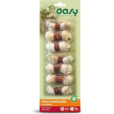 Oasy World of Love Medium Chewy Bones with Duck 6cm 7x5gr