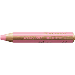 Stabilo Woody Jumbo Pastel Ξυλομπογιά Ροζ