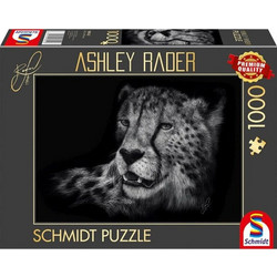 Puzzle Schmidt Cheetah In the Sign of Grace 1000 Κομμάτια