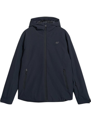 4F Ανδρικό Μπουφάν Χειμωνιάτικο Puffer Navy Μπλε 4FWAW25TTJAM0787-20S