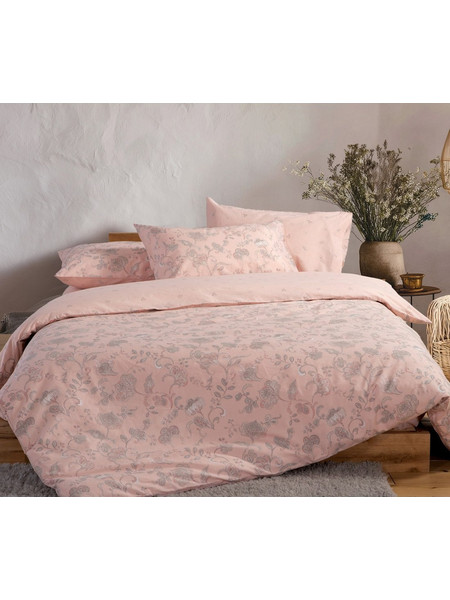 Nef-Nef Σετ Σεντόνια Υπέρδιπλα Βαμβακερά 240x270 Carena Pink