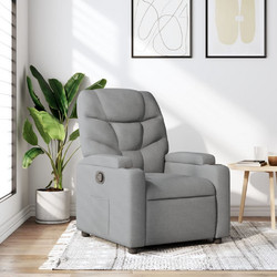 vidaXL Πολυθρόνα Relax Ανακλινόμενη Γκρι 3205608